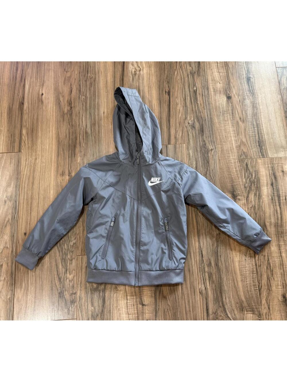 Nike Sportswear Windrunner Little Kids Lightweight Full-Zip Hooded Jacket